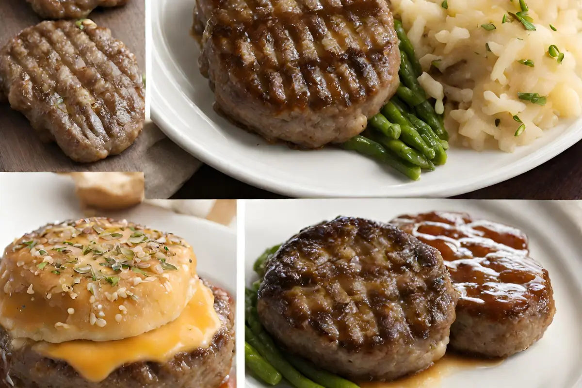 What is a hamburger steak called?