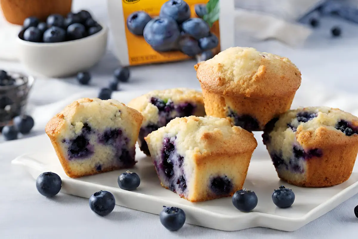 krusteaz blueberry muffin mix