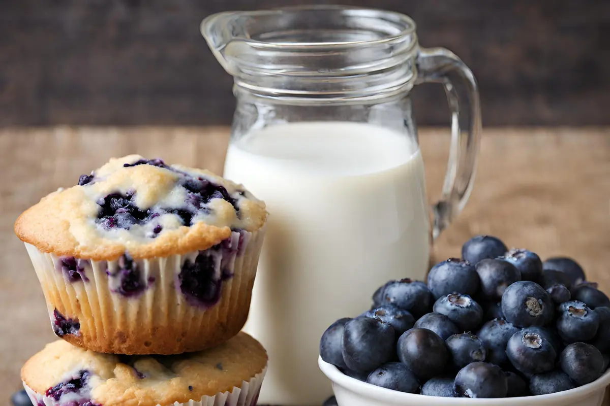 Can You Use Milk Instead of Water in Blueberry Muffin Mix? | Baking Tips