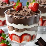 chocolate strawberry trifle