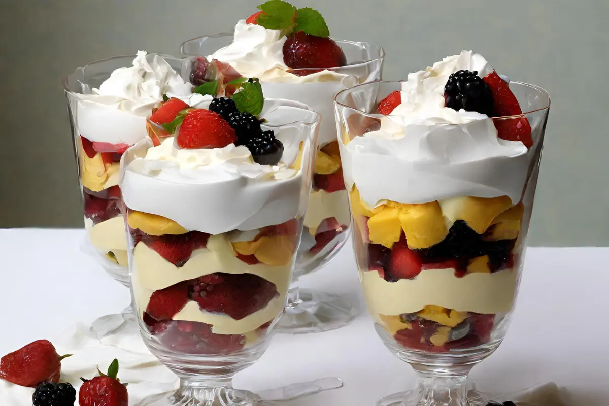 Should a trifle be made the night before?