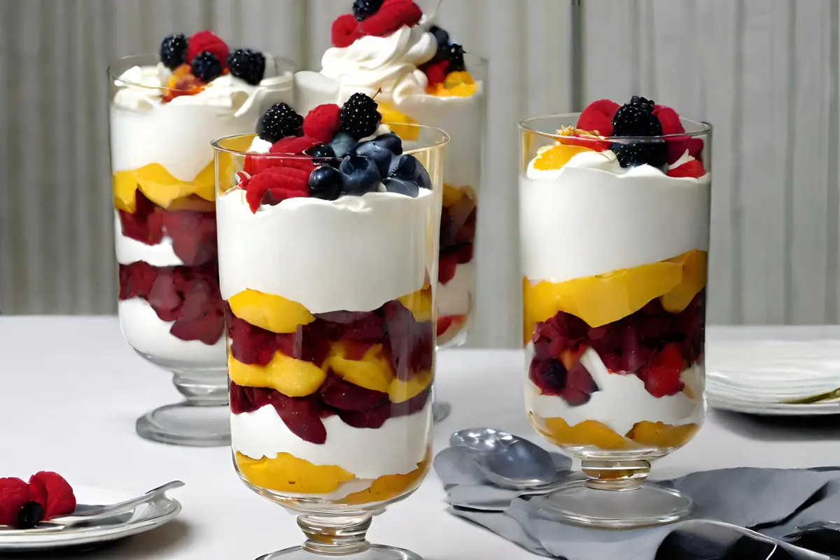 Should a trifle be made the night before?