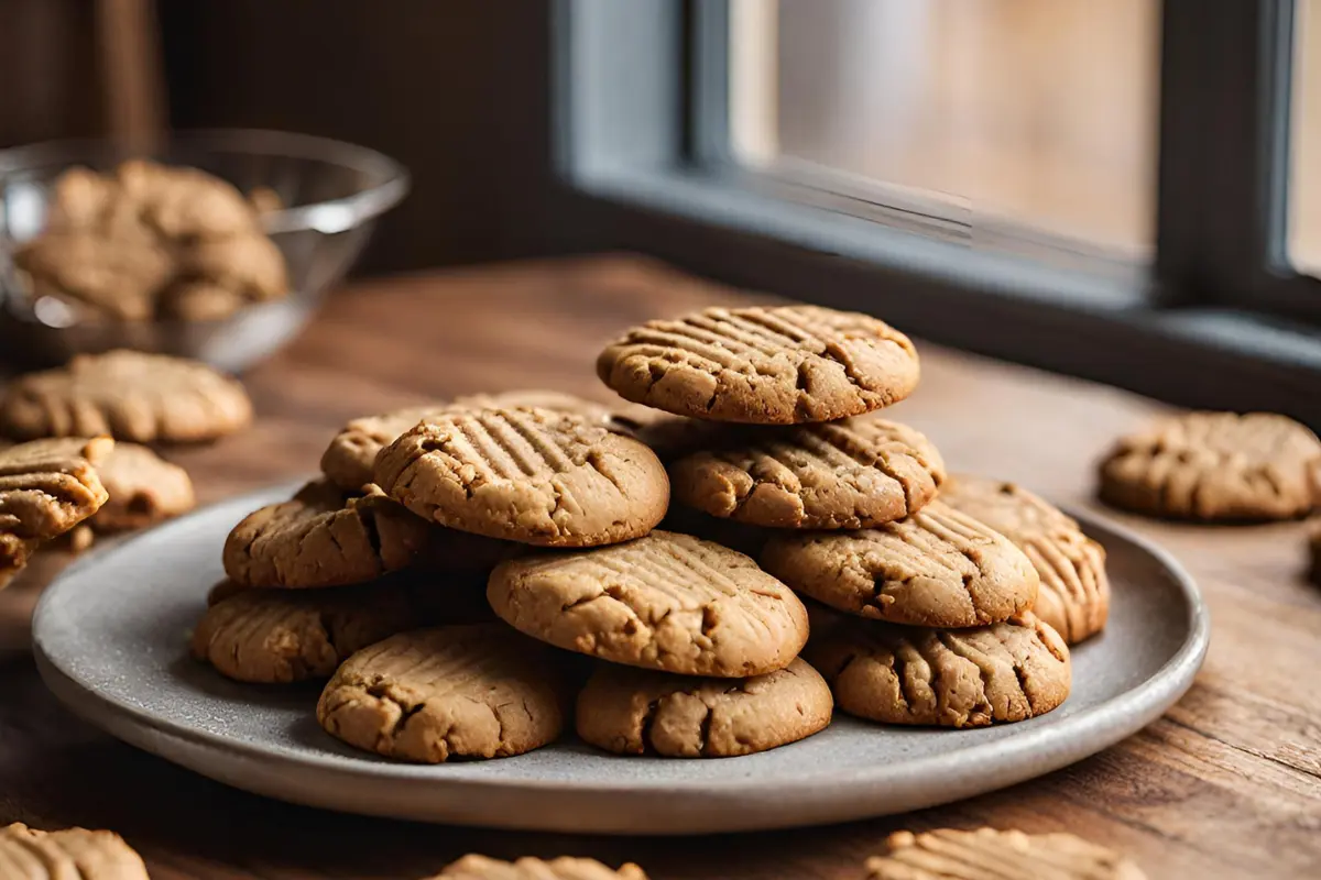 peanut butter cookies without brown sugar