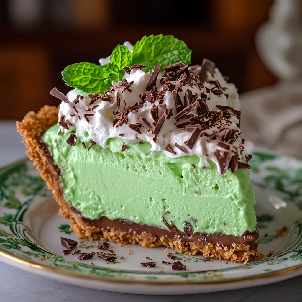 Shamrock Shake Pie